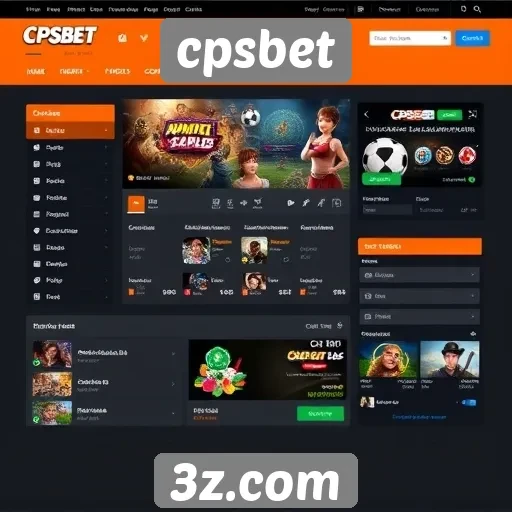 Revisão da interface do usuário do site cpsbet